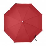 Gadget ombrelli automatici color rosso prima vista
