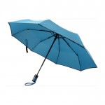 Gadget ombrelli automatici color azzurro sesta vista