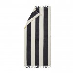 Asciugamani mare in cotone da 450 g/m² color nero