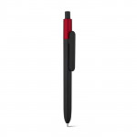 Penna pubblicitaria con dettaglio colorato color rosso