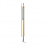 Penne di alluminio dal design curato color dorato