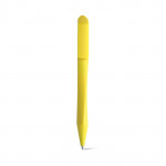 Penna pubblicitaria dalla forma originale  color giallo