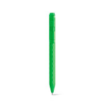 Penna pubblicitaria geometrica  color verde con logo