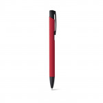 Penna di alluminio con corpo colorato color rosso