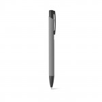 Penna di alluminio con corpo colorato color grigio