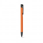 Penna di alluminio con corpo colorato color arancione
