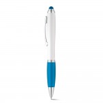 Colorate penne touch screen con logo color azzurro