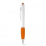 Colorate penne touch screen con logo color arancione