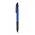 Penne promozionali a tre colori colore blu reale