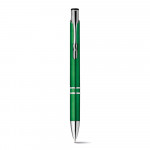 Brillanti penne pubblicitarie con logo colore verde