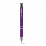Brillanti penne pubblicitarie con logo colore viola