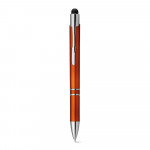 Penne con logo personalizzato luminoso colore arancione