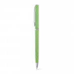 Penne ecologiche personalizzate con logo colore verde chiaro