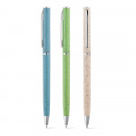 Penne ecologiche personalizzate con logo colore celeste varie opzioni