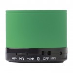 Gadget promozionali speaker in metallo color verde prima vista