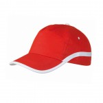 Stampa cappellini personalizzati colore rosso