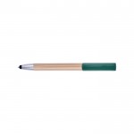 Penna touch con clip per supporto color verde scuro seconda vista