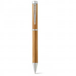 Penna pubblicitaria di bambù in confezione  color avorio