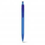 Penna dal corpo colorato trasparente  color blu