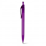 Penna dal corpo colorato trasparente  color viola