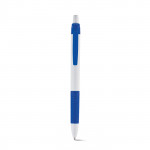 Una penna promozionale classica color blu
