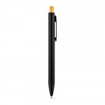 Penne gadget con pulsante colorato colore oro