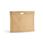 Cartella ecologica fornita con borsa regalo in tnt color avorio con logo