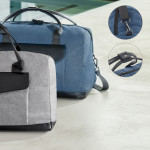 Moderni borsoni da viaggio personalizzati colore grigio varie opzioni