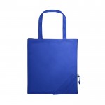 Divertente borsa per la spesa pieghevole color blu reale