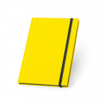 quadernino personalizzato dai colori vivaci color giallo