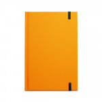 quadernino personalizzato dai colori vivaci color arancione seconda vista