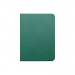 Piccoli quaderni personalizzati di cartone color verde scuro prima vista