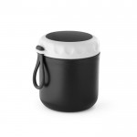 Piccolo recipiente con tappo da personalizzare color nero