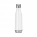 Bottiglia termica personalizzata con logo color bianco con logo