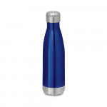 Bottiglia termica personalizzata con logo color blu