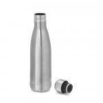 Bottiglia termica personalizzata con logo color argento per imprese