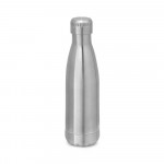 Bottiglia termica personalizzata con logo color argento con logo