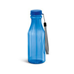 Bottiglia in tritan a forma di bottiglietta di vetro color azzurro