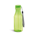 Bottiglia in tritan a forma di bottiglietta di vetro color verde chiaro