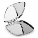 Specchietti da borsa personalizzati colore argento