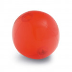 Pallone gonfiabile pubblicitario trasparente color rosso
