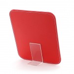 Tappetini mouse personalizzati con logo aziendale colore rosso 