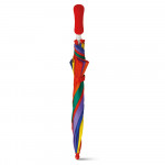 Colorati ombrelli con logo aziendale colore multicolore seconda vista