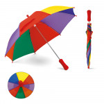 Colorati ombrelli con logo aziendale colore multicolore varie opzioni