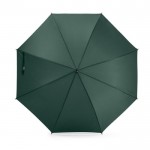 Ombrelli ecologici da personalizzare color verde scuro seconda vista