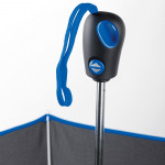 Ombrelli pieghevoli con dettagli colorati colore blu reale per imprese