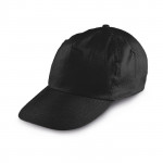 Classico cappello pubblicitario di poliestere color nero