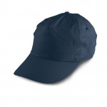 Classico cappello pubblicitario di poliestere color blu