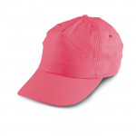 Classico cappello pubblicitario di poliestere color rosa