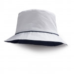Cappello miramare colorato con interno bianco color bianco
